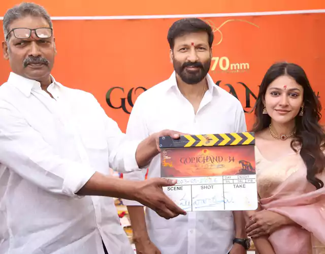 Gopichand 34 Movie Opening